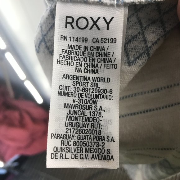 Roxy Blue and White Striped Dress - Picture 5 of 6